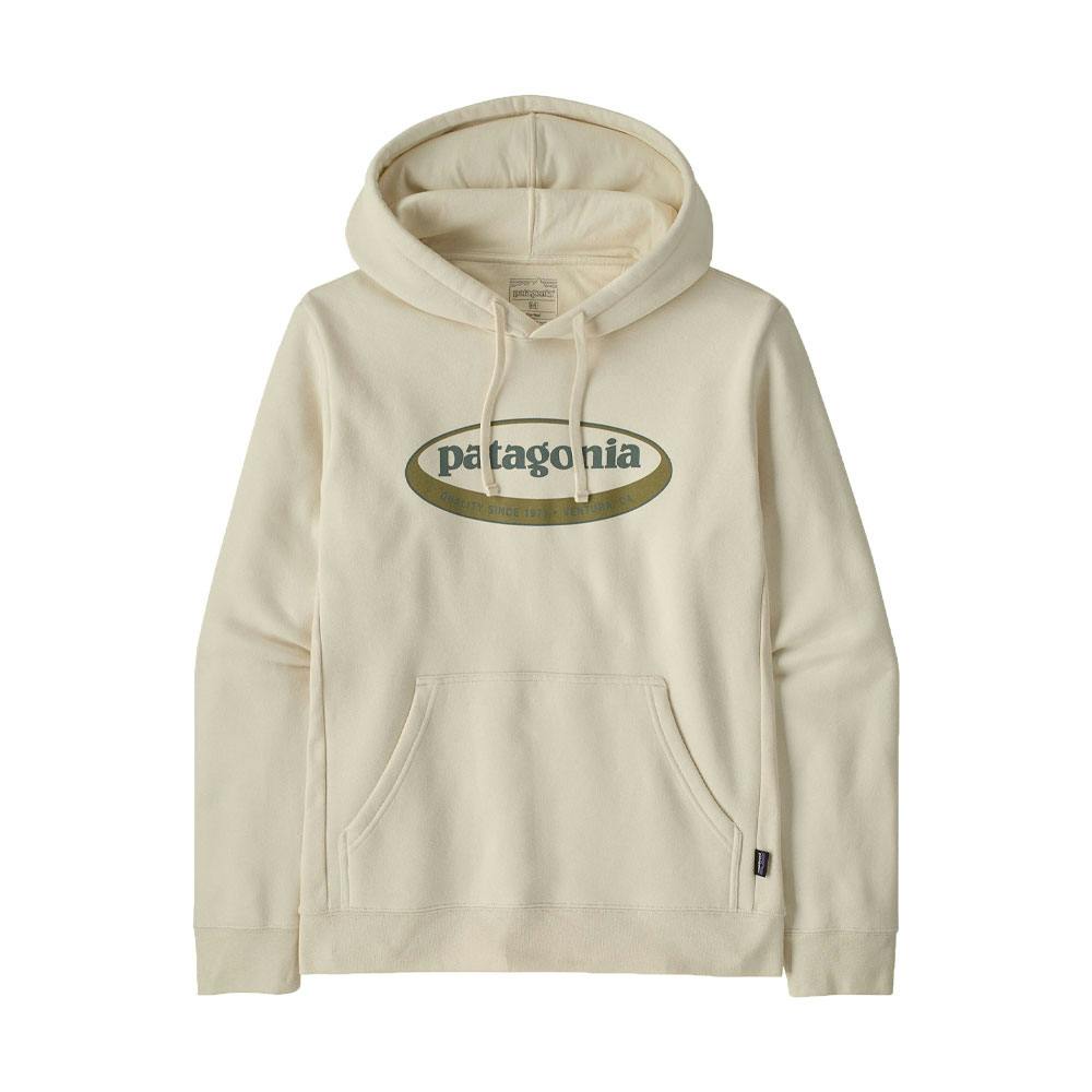 Patagonia m's '95 oval logo uprisal hoody birch white