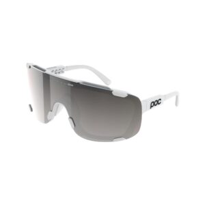 Poc devour mid hydrogen white/sunny silver +clear