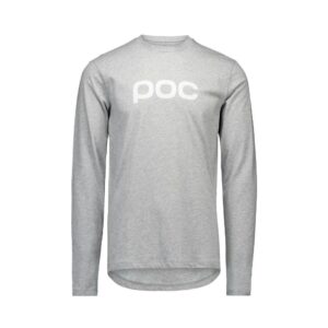 Poc l/s tee grey melange