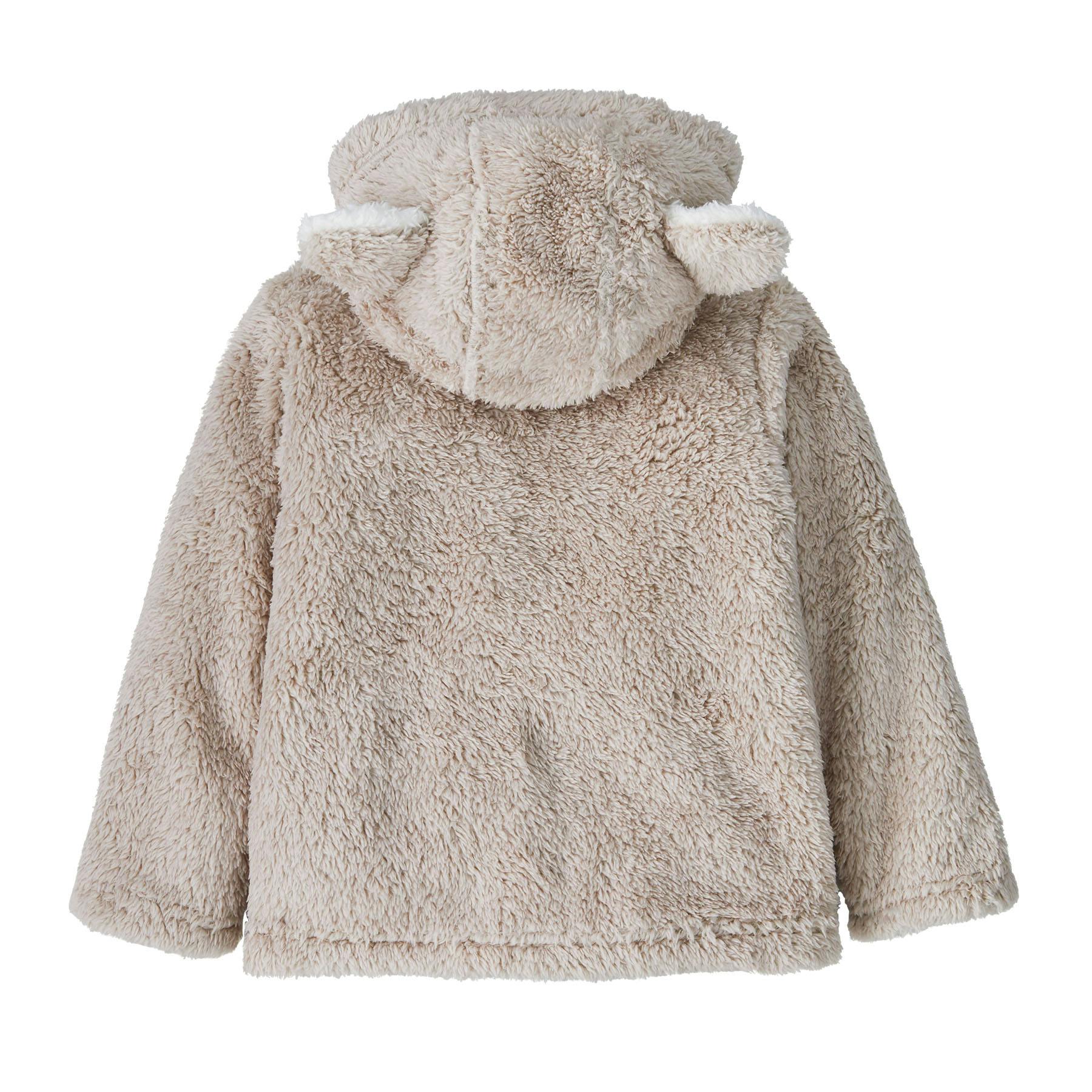 Patagonia baby furry friends hoody shroom taupe - Bild 2