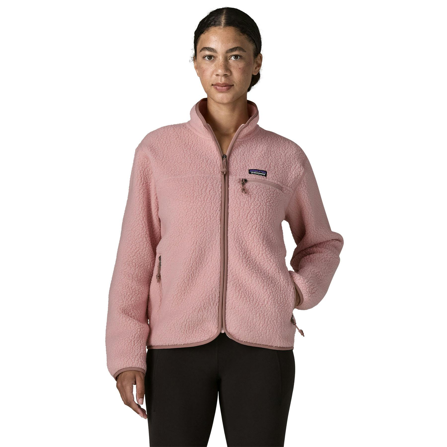 Patagonia w's retro pile jkt fuzzy mauve - Bild 2