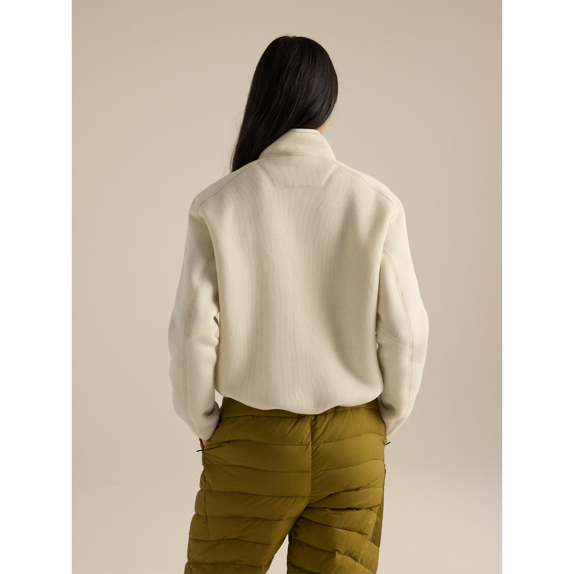 Arc'teryx covert 1/2 zip w arc silk hthr/salt - Bild 3