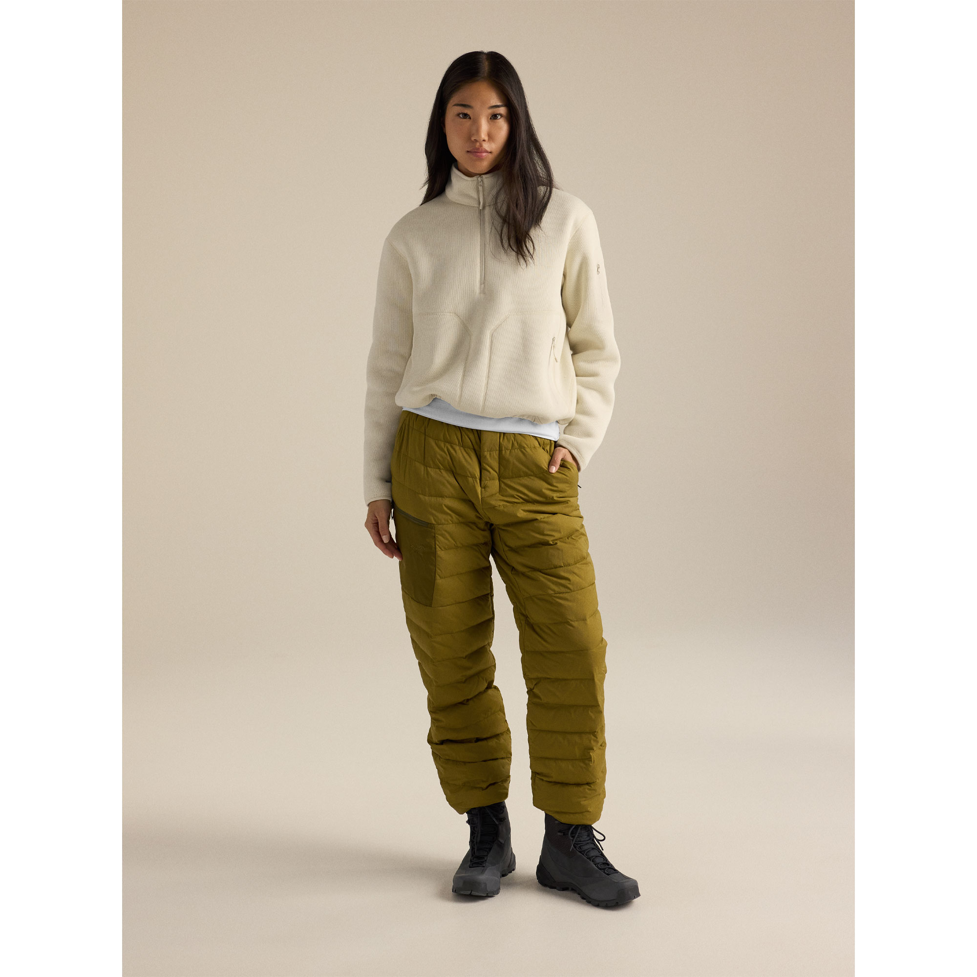 Arc'teryx covert 1/2 zip w arc silk hthr/salt - Bild 2