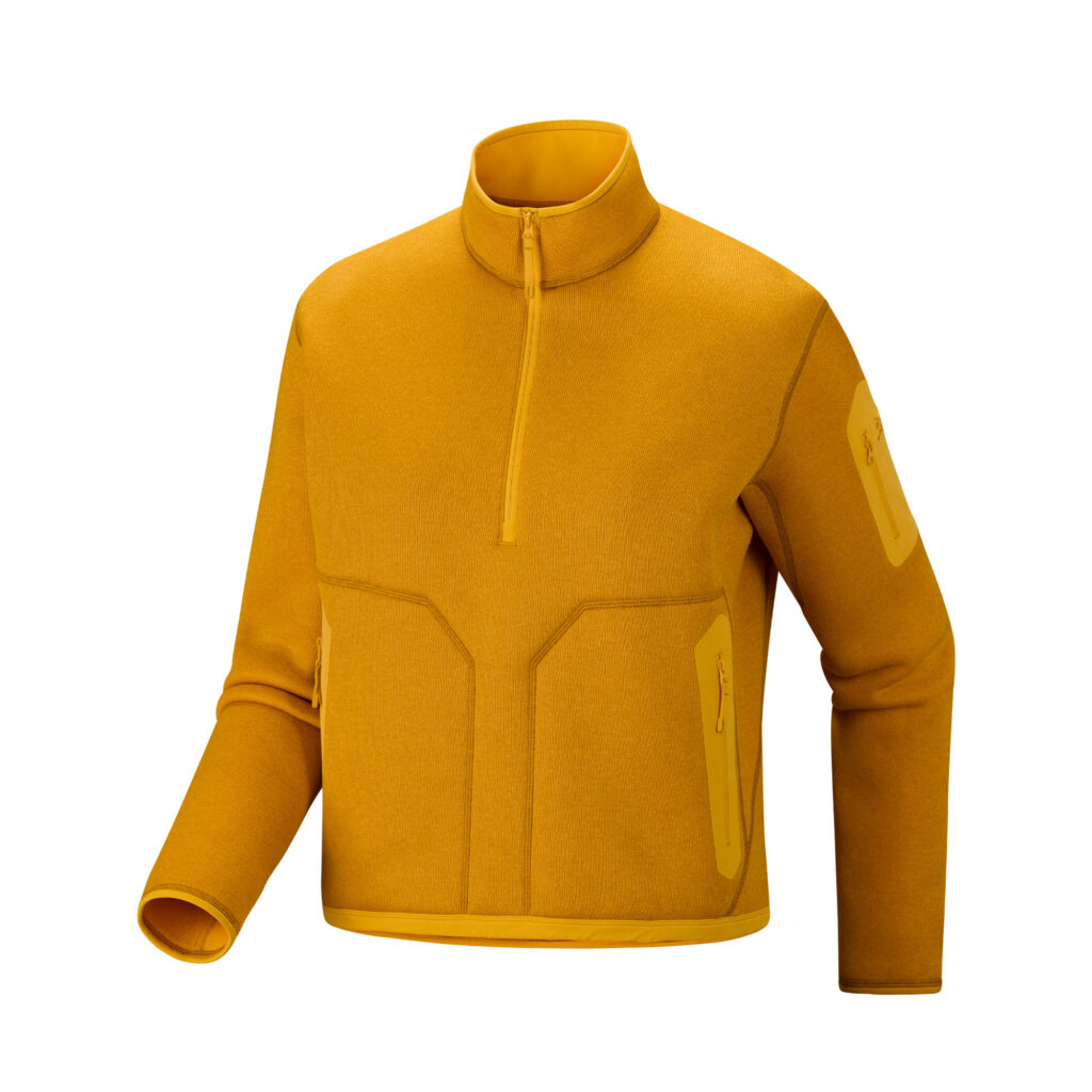 Arc'teryx covert 1/2 zip w larch heather