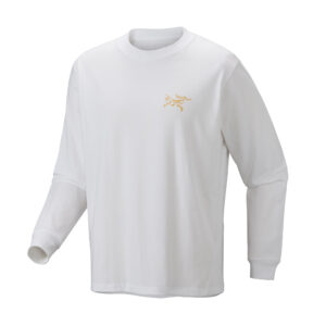Arc'teryx kragg cotton ls m white light/larch