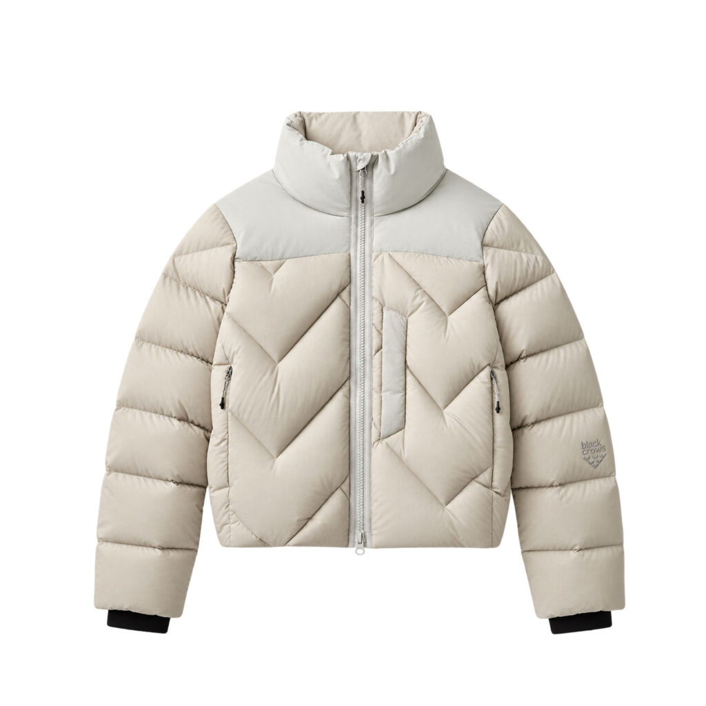 Black crows w plumis big down jacket mineral gray