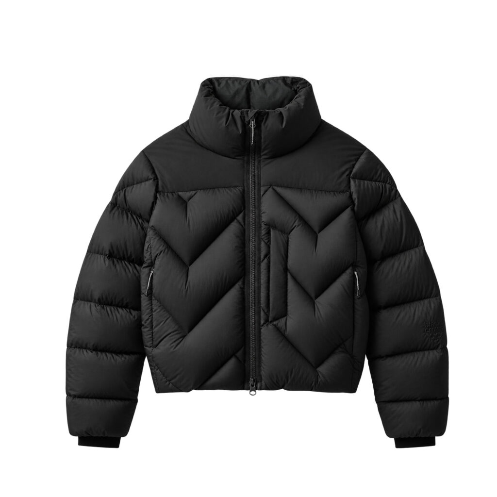 Black crows w plumis big down jacket black