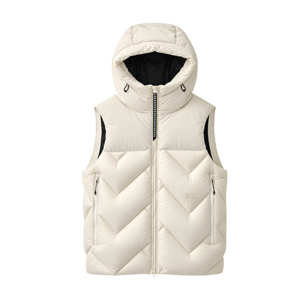 Black crows u plumis vest off white