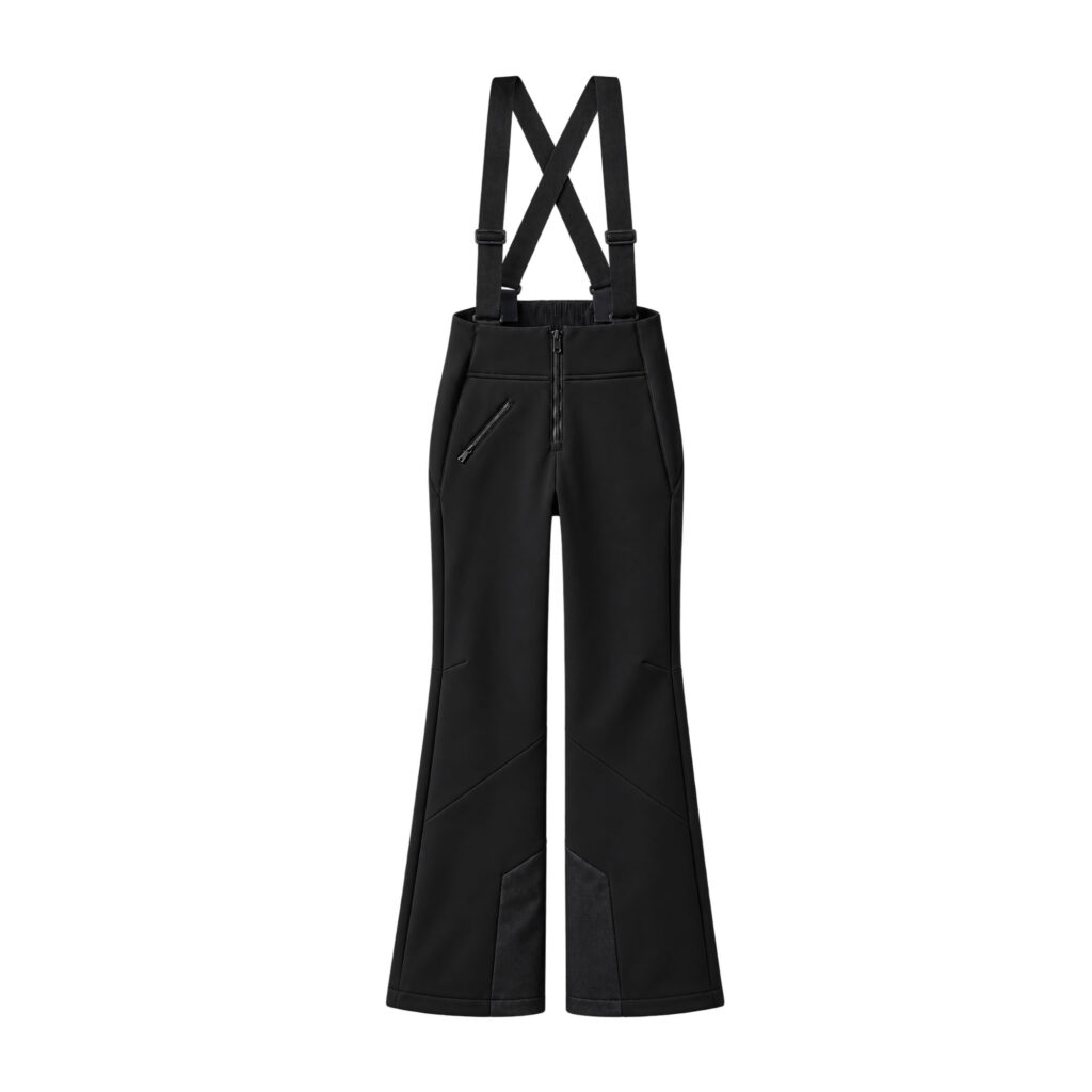 Black crows w stratus softshell bib black