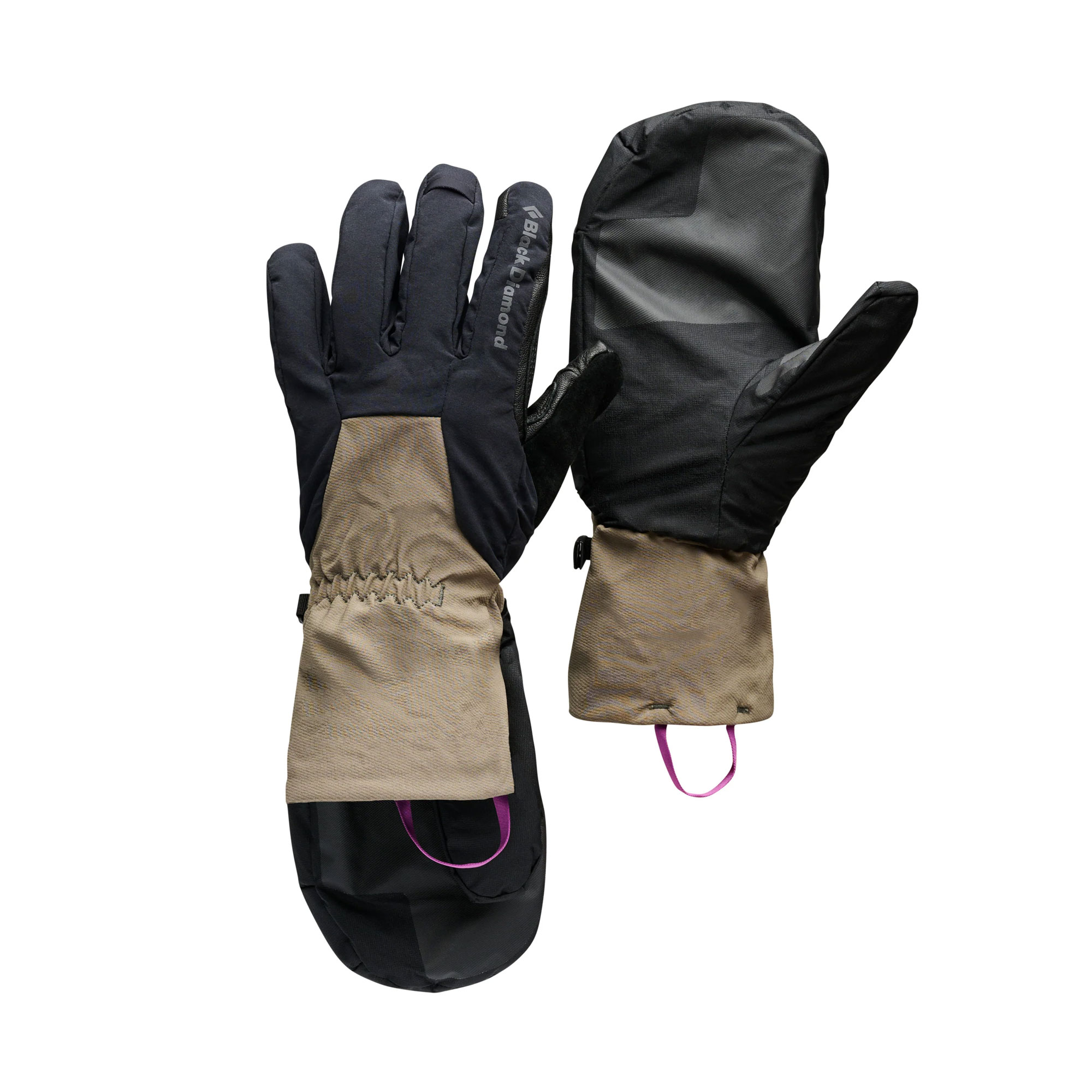 Black diamond cirque gloves black-walnut
