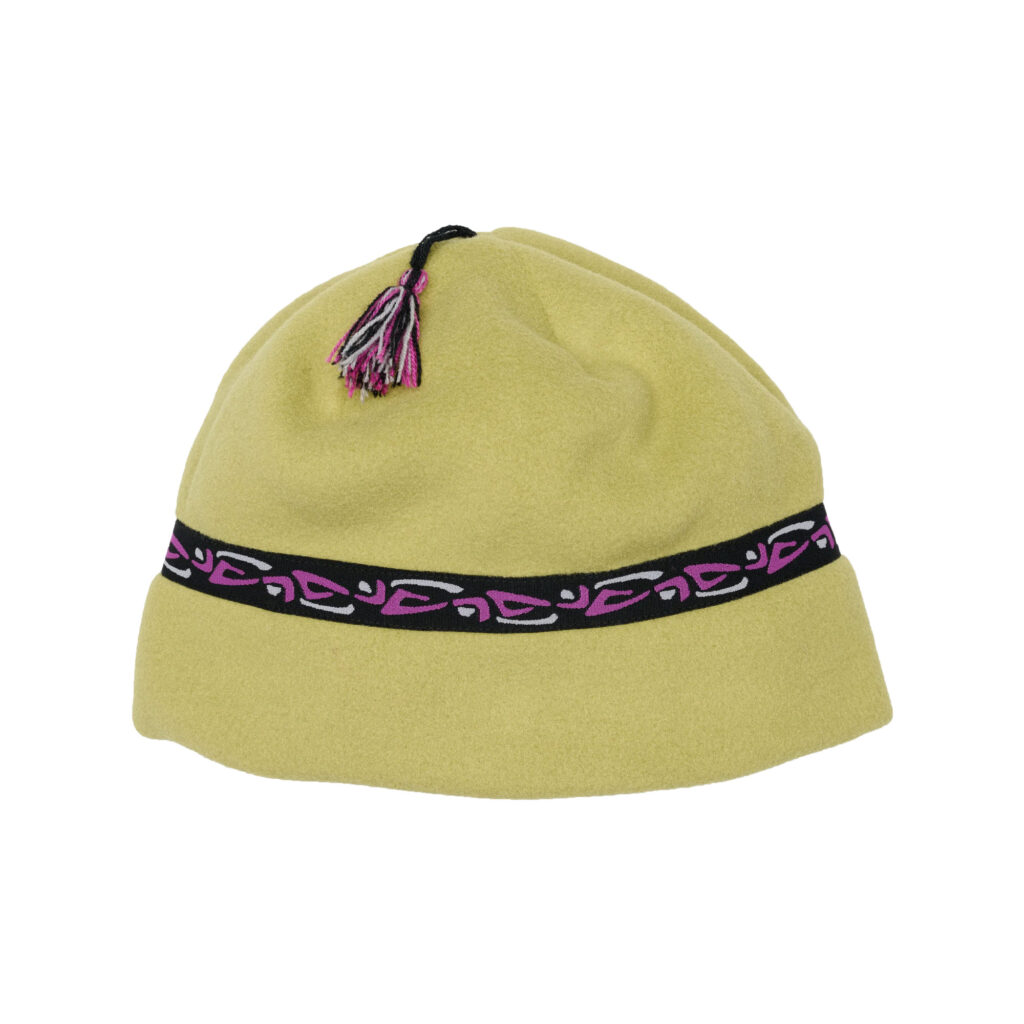 Black diamond nordic fleece tassel beanie sulphur