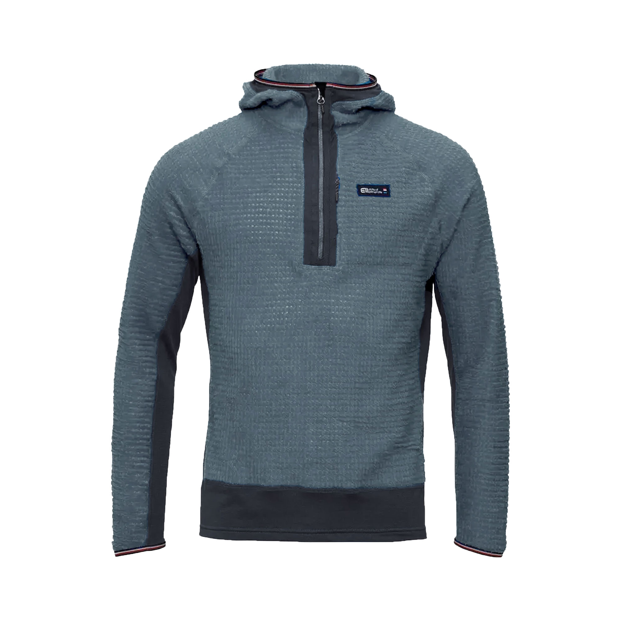 Elevenate men's vertical hood blue flint