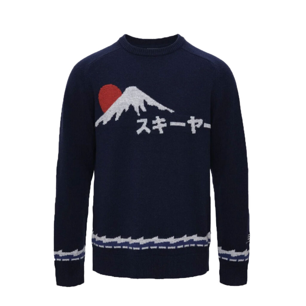Elevenate men's fionnay knit dark navy